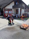 Übungen bei der Feuerwehr