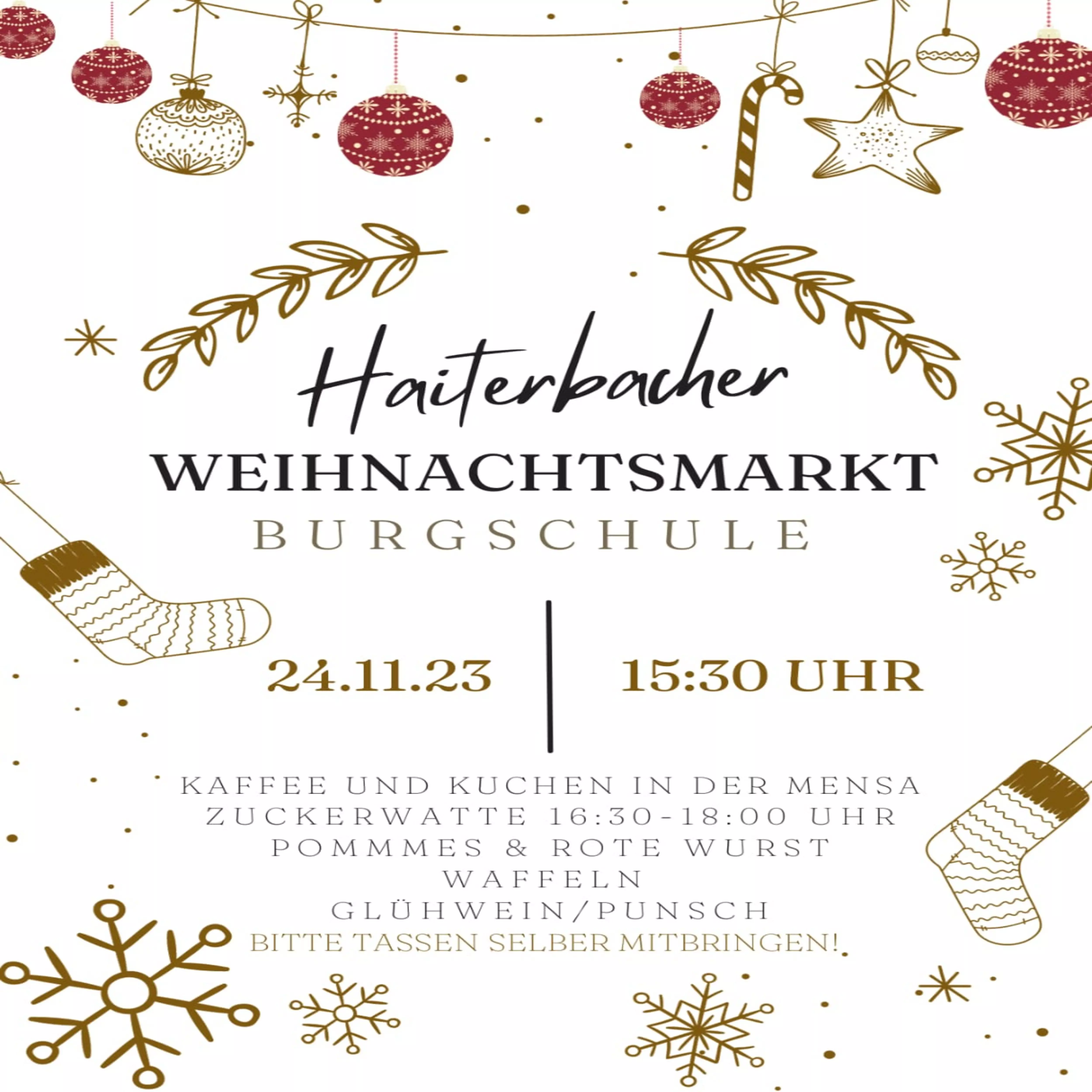 Flyer Adventsmarkt