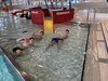 Chillen im Schwimmbad